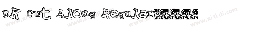 DK Cut Along Regular字体转换